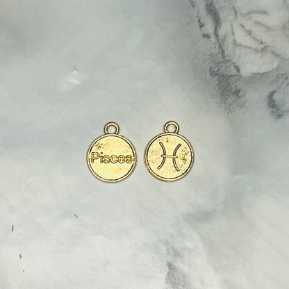 Zodiac Medallion Charm