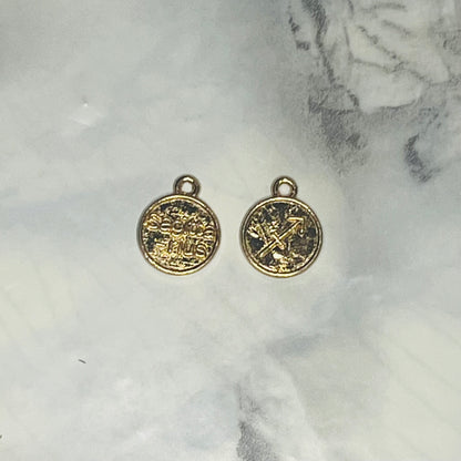 Zodiac Medallion Charm