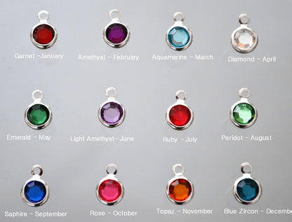 Birthstone Charm